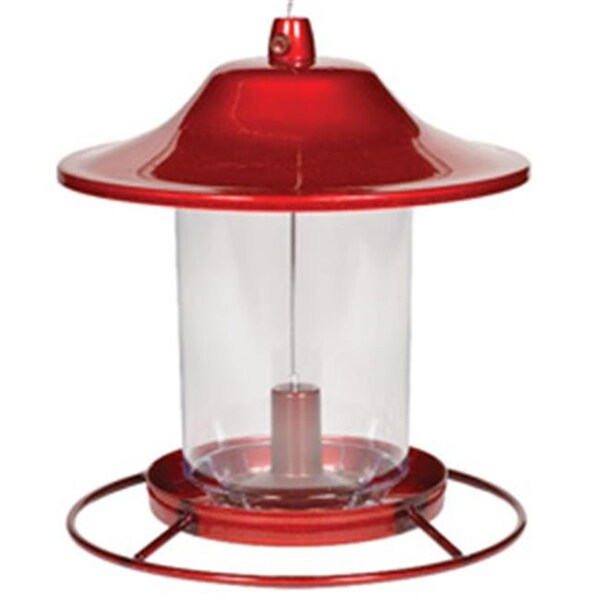 Woodstream Wildbird Woodstream Wildbird 683950 Panorama Feeder - Red; 2 lbs. - 683950