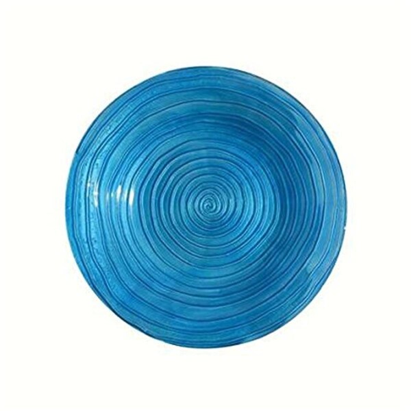 Songbird Essentials Songbird Essentials SE5046 Blue Swirls Birdbath - SE5046