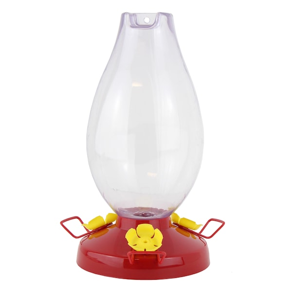 Perky-Pet Perky-Pet Hummingbird 33 oz Plastic Rounded Vase Nectar Feeder 3 ports - 286
