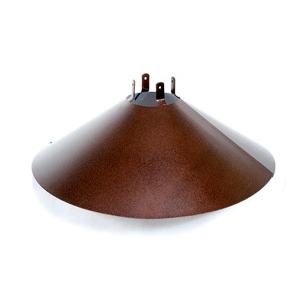 Woodlink Ltd WoodLink BCBAF22 22 in. Bronze Color Wrap Around 4x4 Post Mount Baffle - BCBAF22
