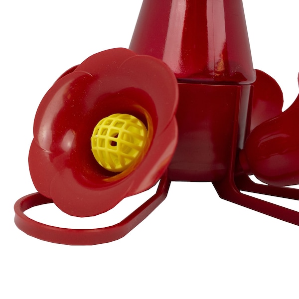 Perky-Pet Perky-Pet Hummingbird 8 oz Plastic Pinch Waist Nectar Feeder 4 ports - 403CP