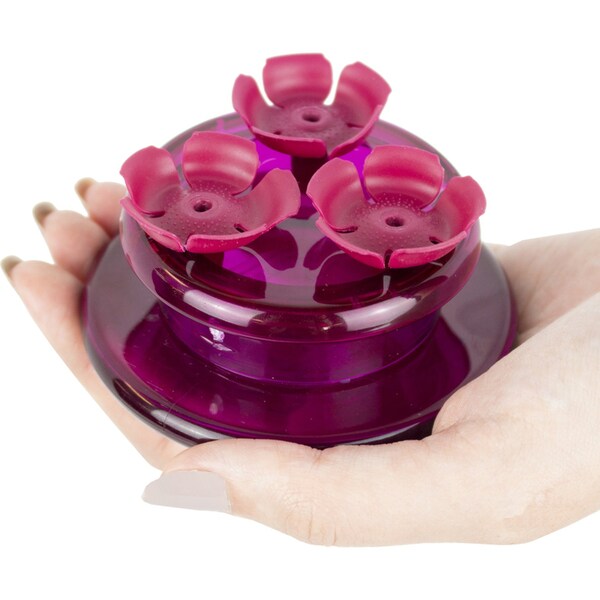 Perky-Pet Perky-Pet Hummingbird 2 oz Plastic Handheld Bird Feeder 3 ports - 9100