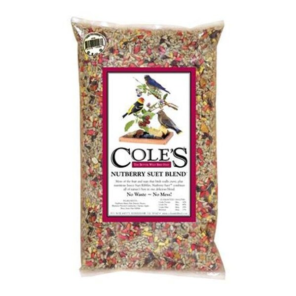 Coles Wild Bird Products Co Coles Wild Bird Products Co COLESGCNB20 Nutberry Suet Blend 20 lbs. - COLESGCNB20