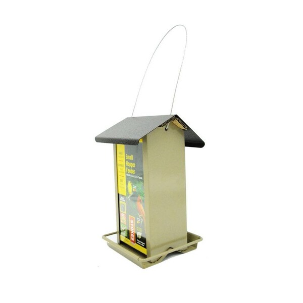Zenport Small Hanging Metal Hopper Feeder, 4PK - Z38188