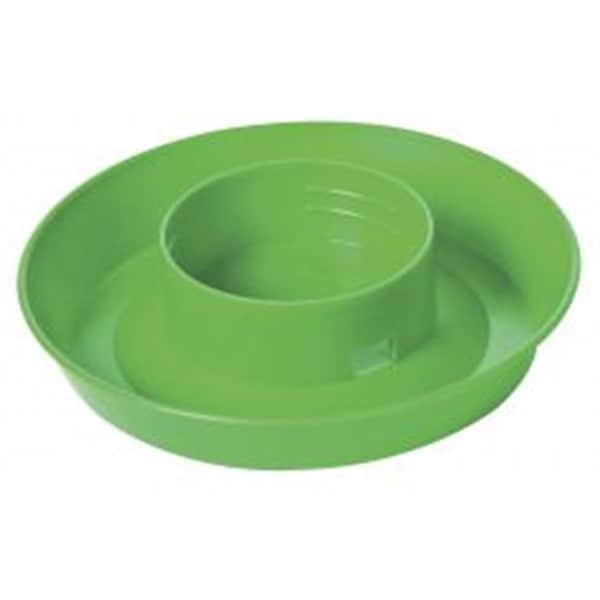 Miller Mfg 1 qt ScrewOn Poultry Waterer Base Lime Green - 740LIMEGREEN