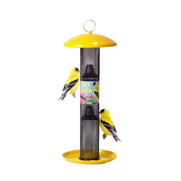 No-No Feeder No-No Feeder NONOYSSF00346  Straight Sided Finch Feeder - Yellow - NONOYSSF00346