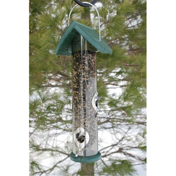 Fancy Feline Going Green Recycled 18 in Tube Seed Fdr - FA3491151