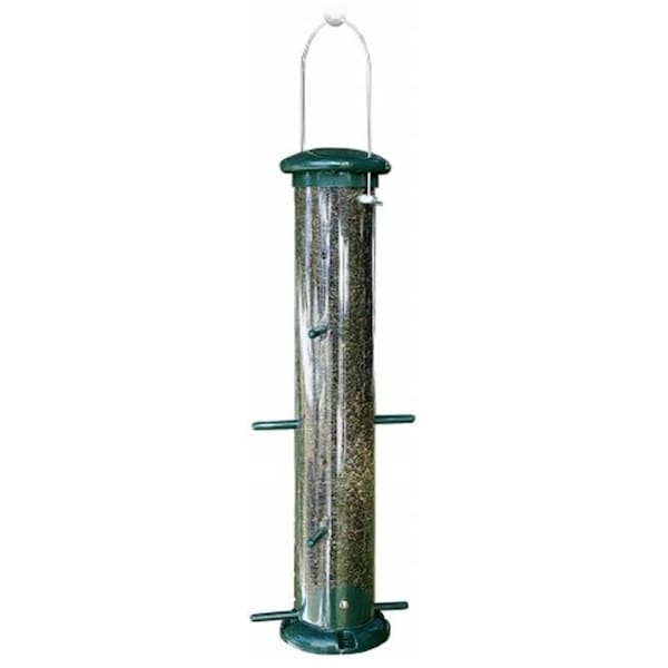 Fancy Feline 15in. Audubon 8 Port Thistle Tube Finch Birdfeeder - FA13605