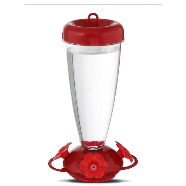 Grillgear Hummingbird 24 oz Plastic Top Fill Bird Feeder - GR153517