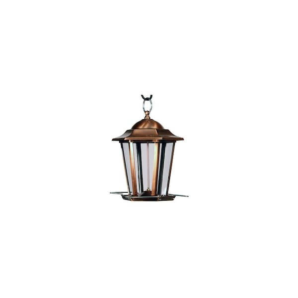 Woodlink Copper Carriage Bird Feeder, 8-1/2 Inch - 23833