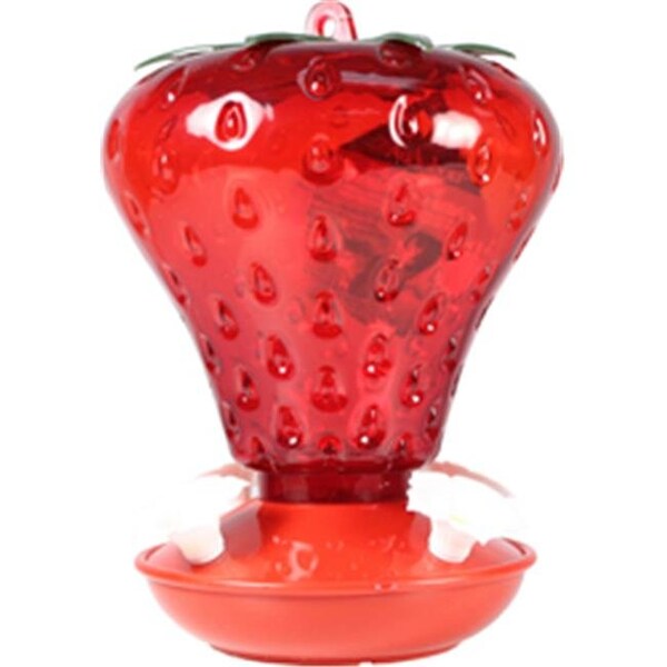 Audubon/Woodlink Audubon-woodlink 991010 Strawberry Hummingbird Feeder 40 Oz.; Red - 991010