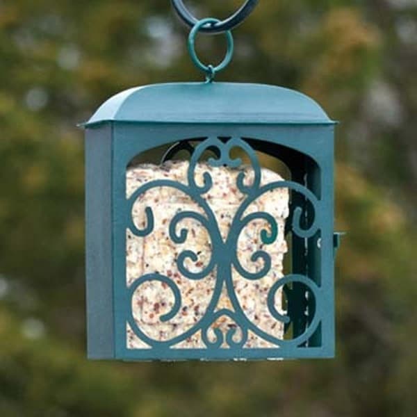 Friend Novia 2 x 5.5 x 5.5 in. Premium Metal Suet Feeder - FR1840844