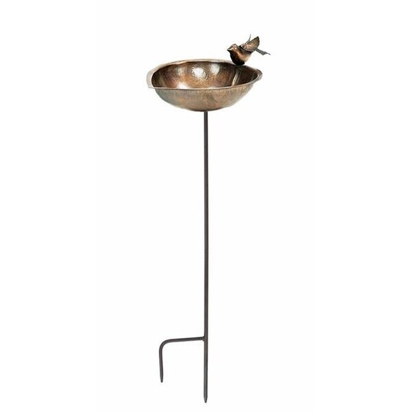 Achla Designs Achla HBB-01-S Heart shaped Birdbath with stand - HBB-01-S