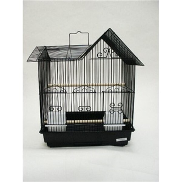 Yml Villa Top Bird Cage in Black - YM626592