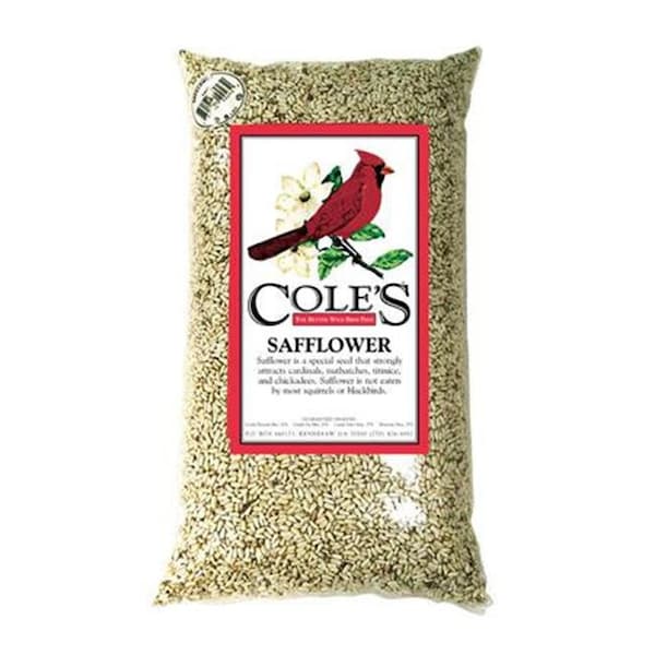 Coles Wild Bird Products Co Coles Wild Bird Products Co COLESGCSA20 Safflower 20 lbs. - COLESGCSA20