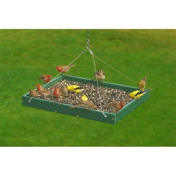 Songbird Essentials Songbird Essentials SERUBSPF400H Large Hanging Platform Feeder - SERUBSPF400H