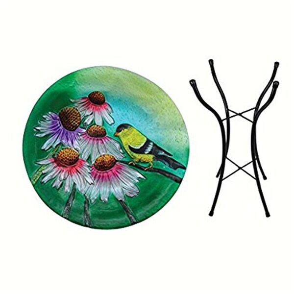 Songbird Essentials Goldfin. Birdbath with Stand - SE5031