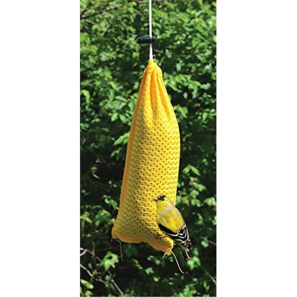 Songbird Essentials Mesh 10 in. Finch Magic Thistle Sock, Gold - SE638