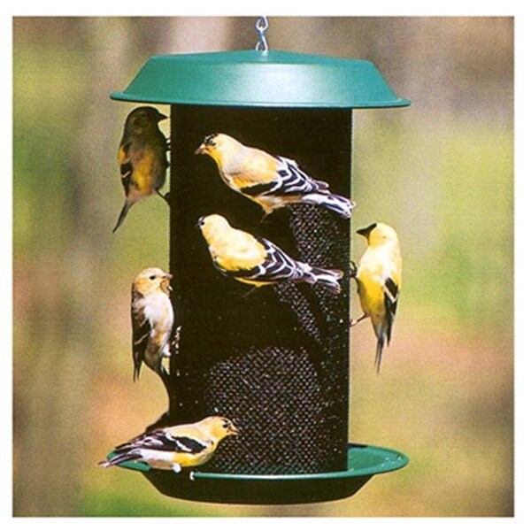 Woodlink Ltd Woodlink NAMAG2 Plastic Magnum Nyjer Thistle Magnum Bird Feeder; Hunter Green - 143290