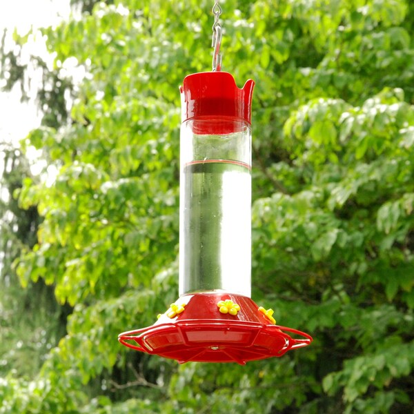 Victor Perky-Pet Hummingbird 30 oz Glass/Plastic Nectar Feeder 6 ports - 209B-2