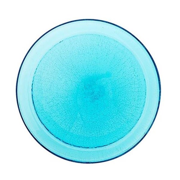 Achla Designs Achla CGB-07T 12" Crackle Glass Bowl - Teal - CGB-07T