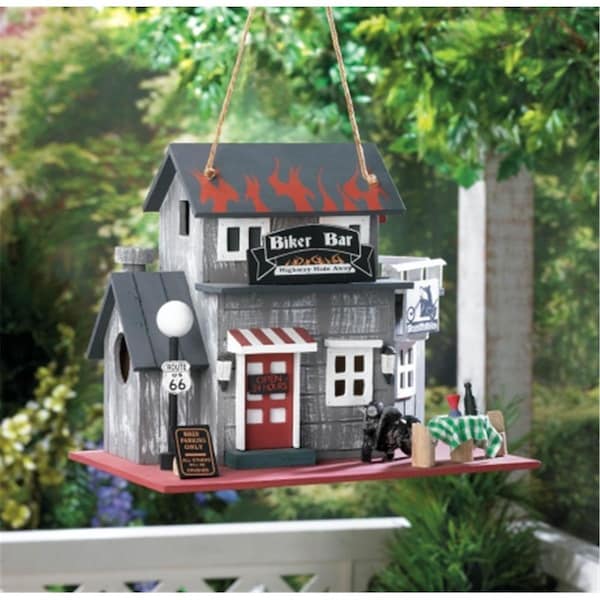Zingz & Thingz 57071967 Biker Bar Birdhouse - ZI627494