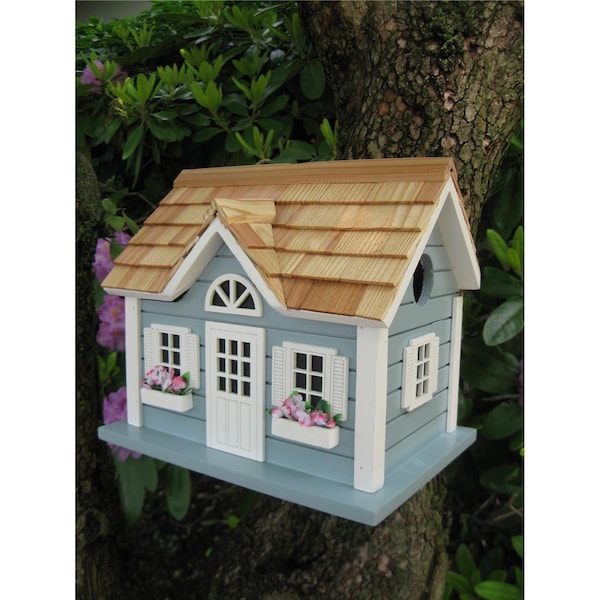 Feedingtime HB-9302S Fledgling Series Nantucket Cottage - Blue - FE774120