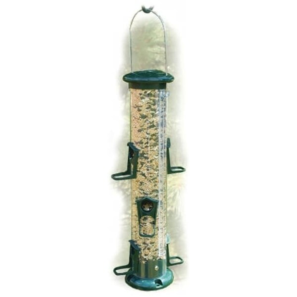Fancy Feline 15in. Audubon 6 Port Seed Tube Feeder - FA2595108