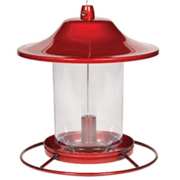 Fly Free Zone Panorama Feeder - Red; 2 lbs. - FL187626