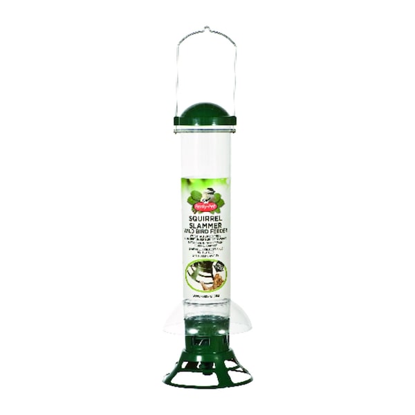 Perky-Pet Perky-Pet Squirrel Slammer Wild Bird 3.5 lb Metal/Plastic Bird Feeder 3 ports - 5141-2