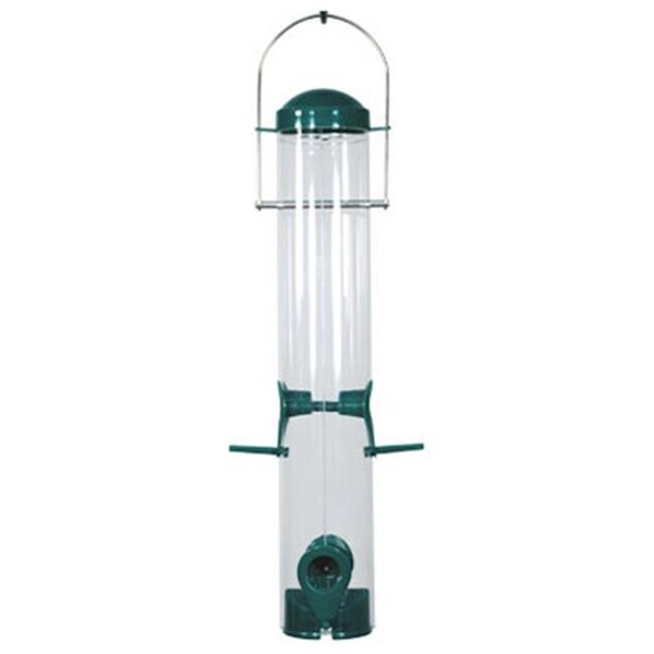 Fancy Feline NA31586 16 in. Sunflower Wild Bird Seed Feeder; Green - FA580661