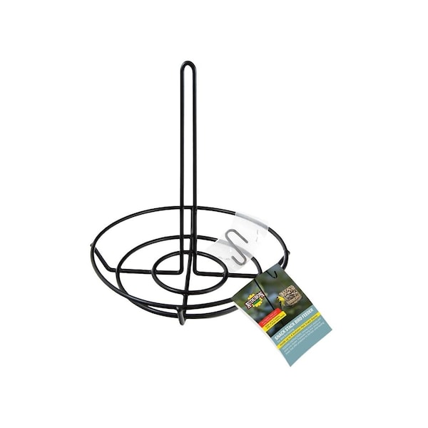 Audubon Park Snack Stack Feeder, 10.6 oz, 4-Port/Perch, Hanging Mounting Powder-Coated - 13035