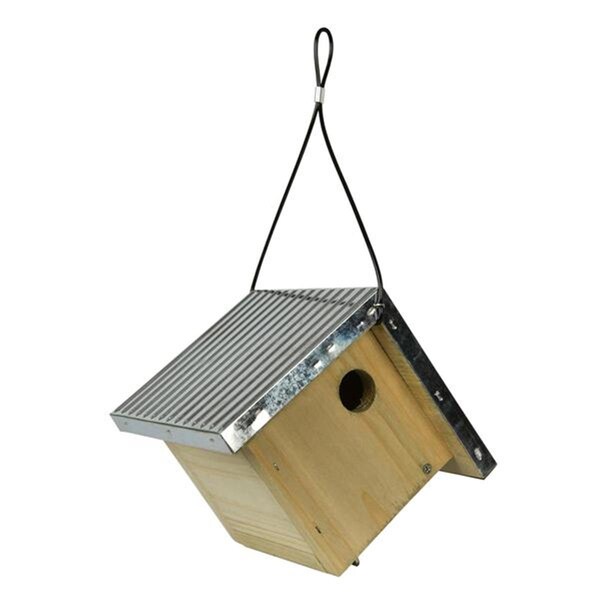 Petpride Galvanized Weathered Wren House - 8.25 x 7.25 x 7.25 in. - PE2526961
