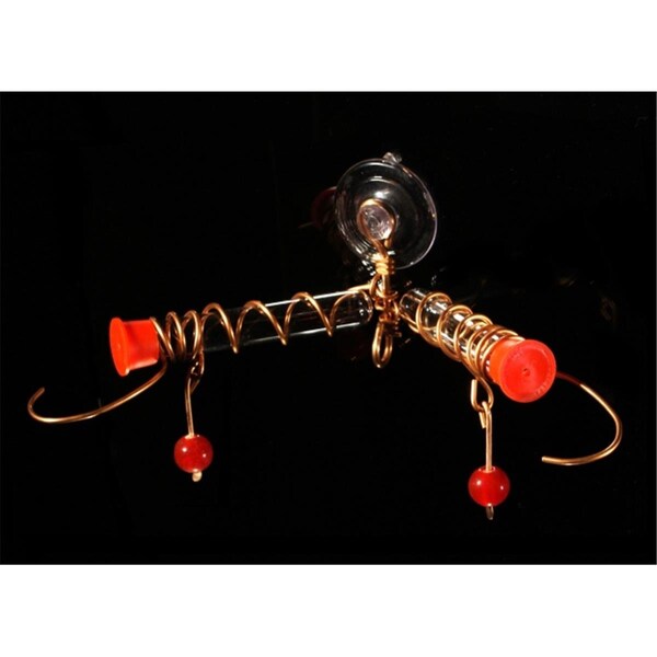 Songbird Essentials Window Wonder Two Tube Feeder - SEHHWWH2