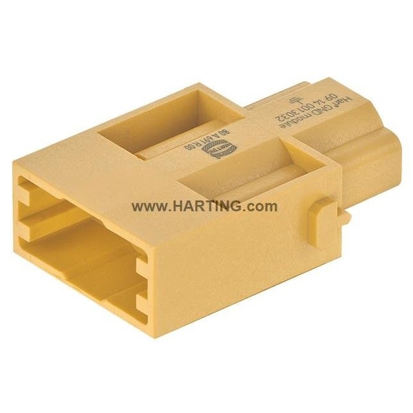Módulo Han Gnd Macho, paquete de 2 - 09140013032