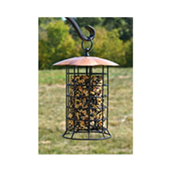 Songbird Essentials Copper Roof Suet Log Feeder - SE110