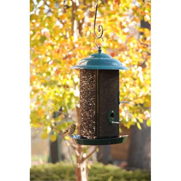 Woodlink WoodLink COMBOL 10 in. Combination Nyjer-Mixed Seed Mesh Feeder - 24521