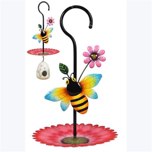 Youngs Metal Garden Hanging Bird Feeder Decor with KD Packed - 73810