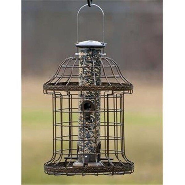 Woodlink Ltd WoodLink WLCAGE2 Designer Caged 4 Port Tube Feeder - 24615