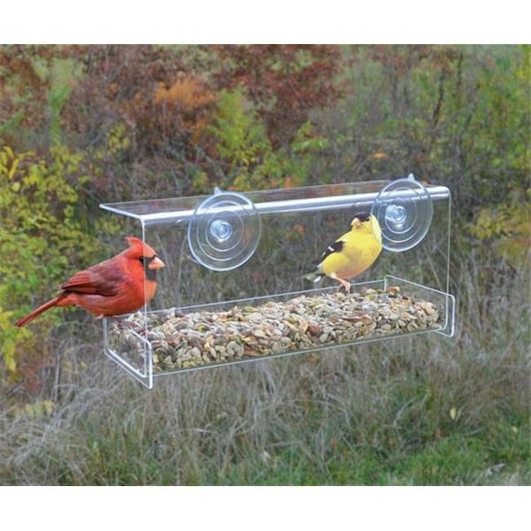Songbird Essentials Songbird Essentials SE972 Clear View Deluxe Open Diner Window Feeder - SE972