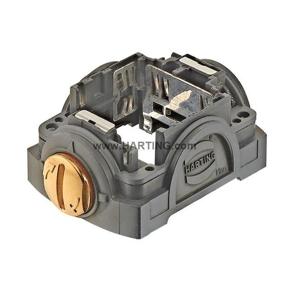 Harting Han-Yellock 30M tapa de portador con ranura de botón - 11133000110