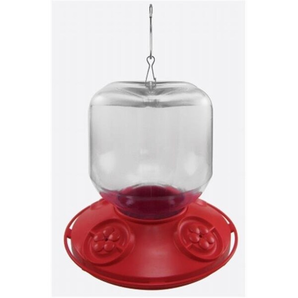 Songbird Essentials Songbird Essentials SE6025 Dr. JB Switchable 32 oz Feeder with Red Flowers - SE6025