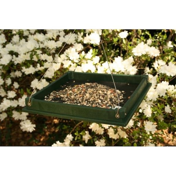 Songbird Essentials Songbird Essentials SERUBLHPF105 Hanging Platform Feeder - SERUBLHPF105