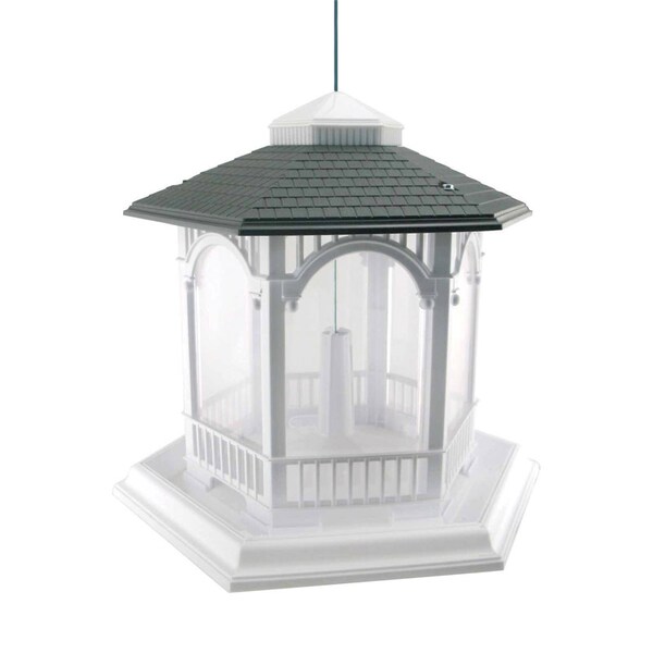 Audubon Audubon Wild Bird 10 lb Plastic Deluxe Gazebo Bird Feeder 6 ports - NA6262