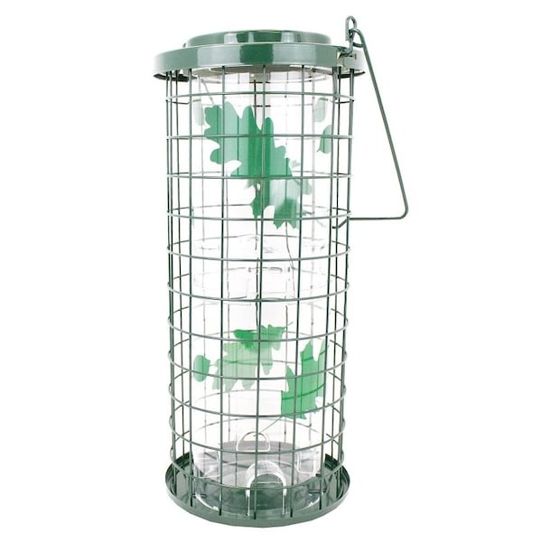 Perky-Pet Squirrel Stumper Bird Feeder, 129 in H, 3 lb, MetalPlastic, PowderCoated - 114G