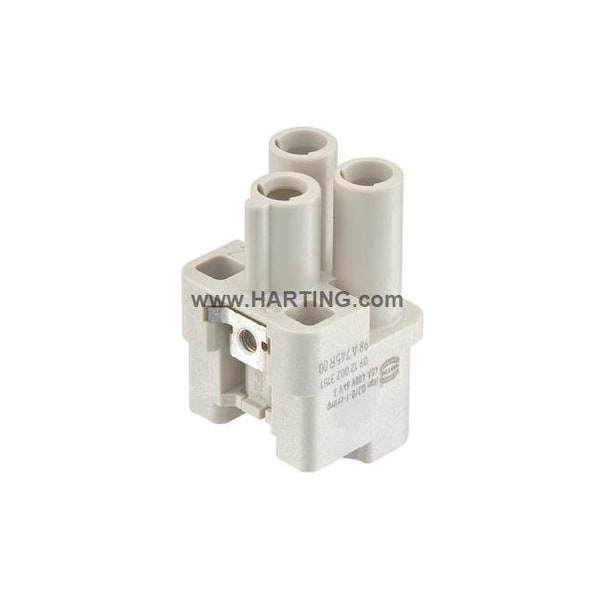 Harting Han Q 2/0-F-Crimp, PK 10 - 09120023151