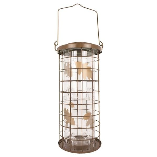 Perky-Pet Perky-Pet 8039796 3 lbs Squirrel Stumper Wild Bird Metal & Plastic Bird Feeder; 8 Ports - 8039796