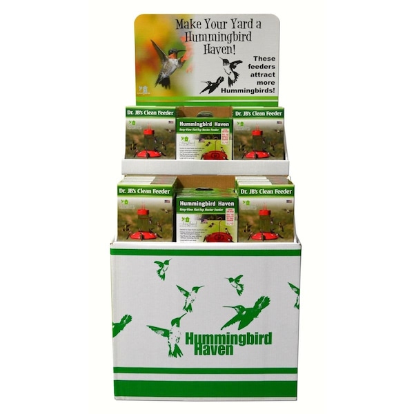 Songbird Essentials JBs and Haven Hummingbird Dump Display - SEDMPHUM1