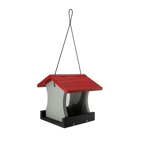 Fancy Feline 1.75 lbs Going Green Wild Bird Plastic Ranch Bird Feeder - FA2514489