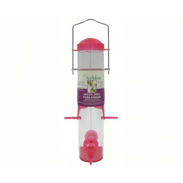 Woodlink Ltd Woodlink  Dual Port Multi-Colored Tube Feeder Short - WLNA11502S